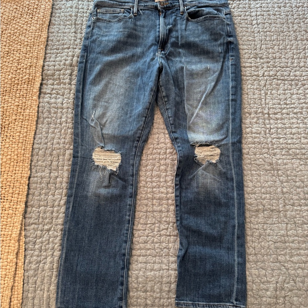 Women’s’ Frame Blue Distressed Jeans